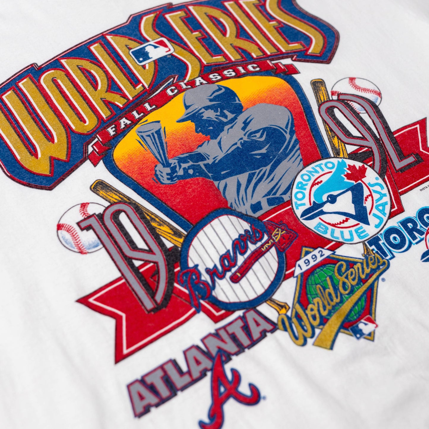 '92 WORLD SERIES TORONTO BLUE JAYS VS ATLANTA BRAVES