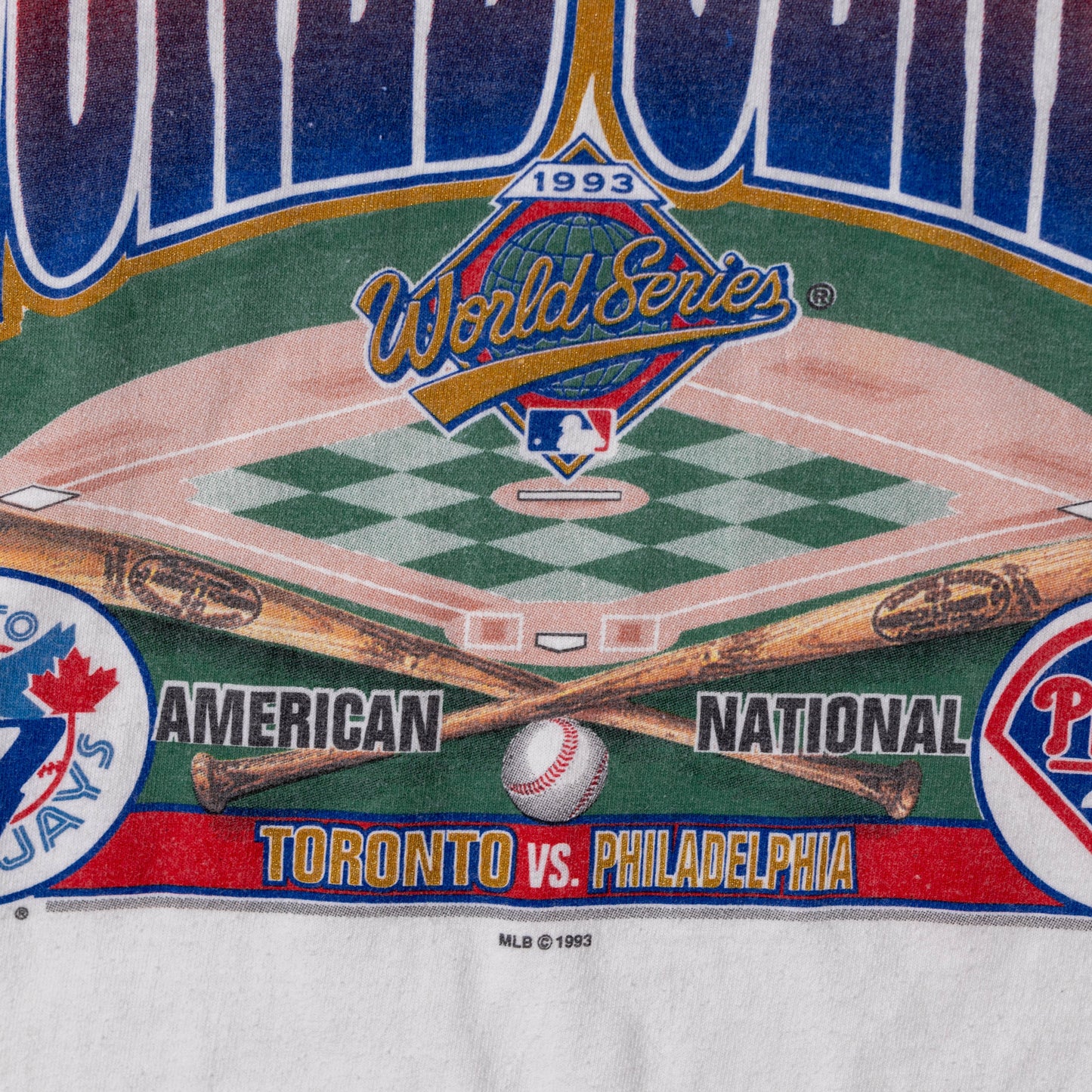 '93 WORLD SERIES TORONTO BLUE JAYS VS PHILADELPHIA PHILLIES