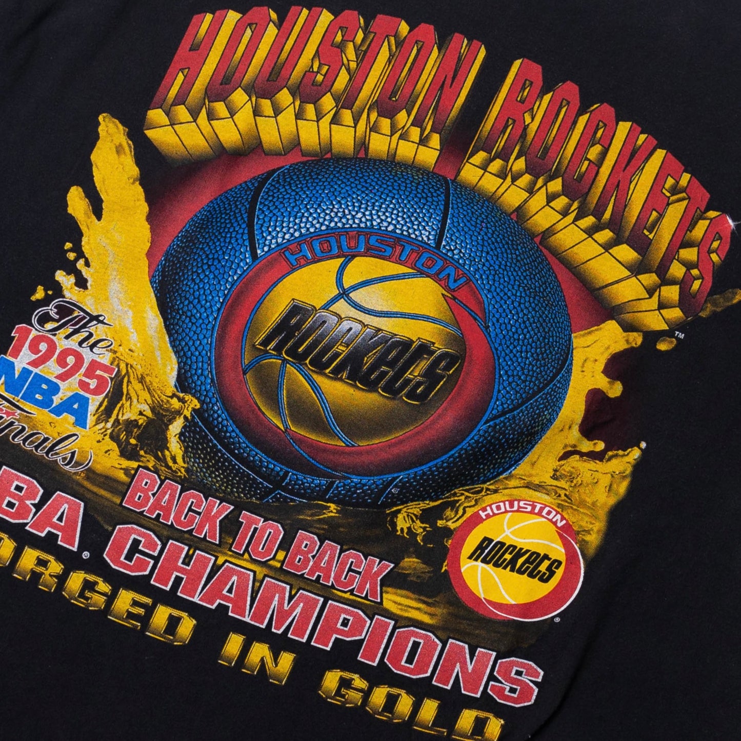 '95 HOUSTON ROCKETS BACK TO BACK CHAMPIONS